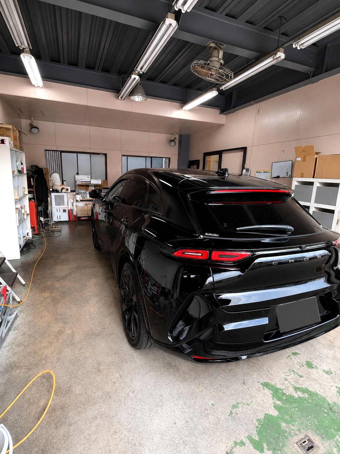 コーティング施工場